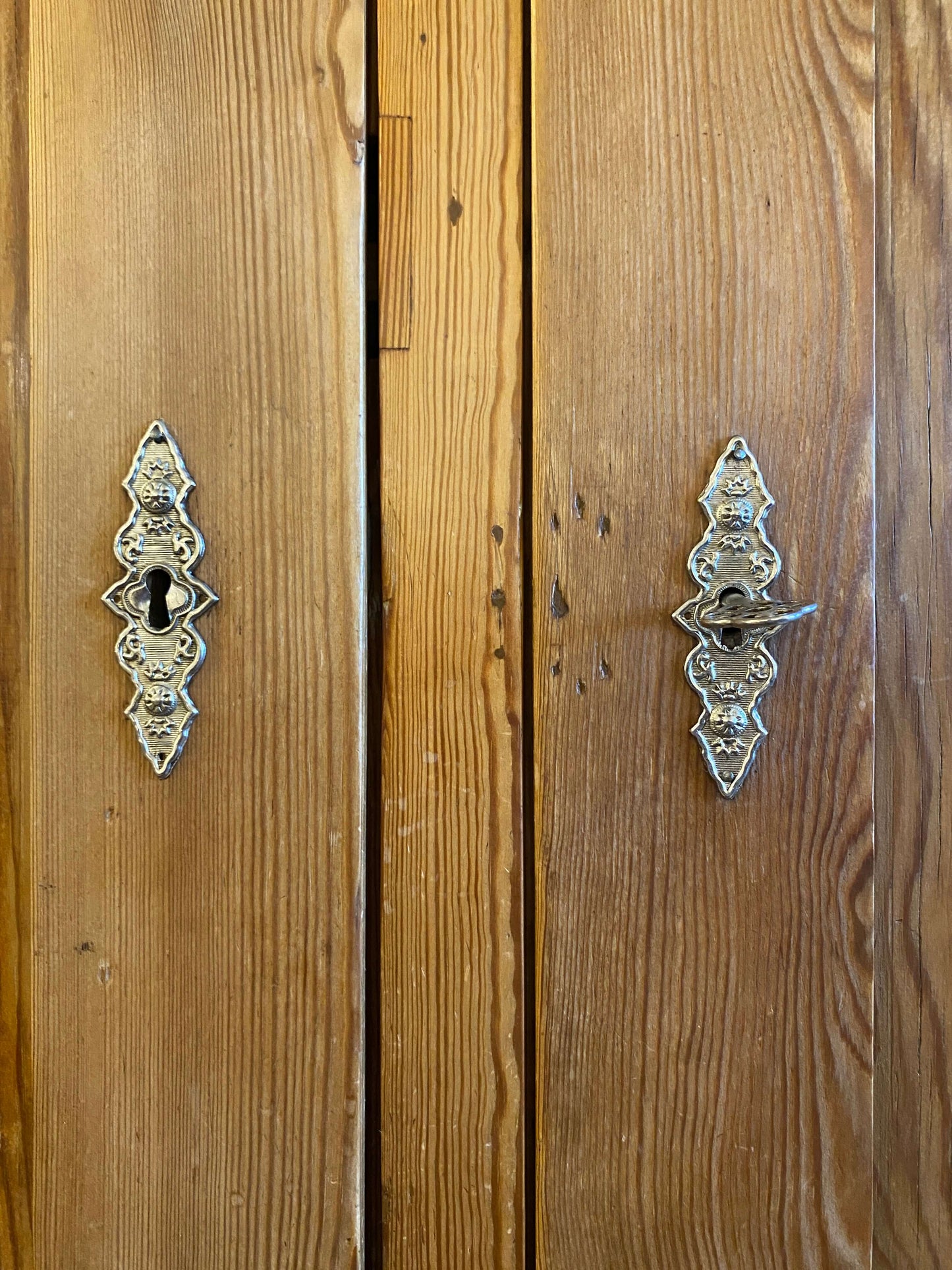 19th Century Pitch Pine Cupboard