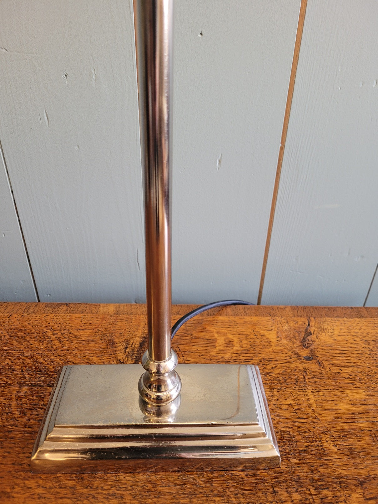Aluminium Table Lamp with Rectangular Shade