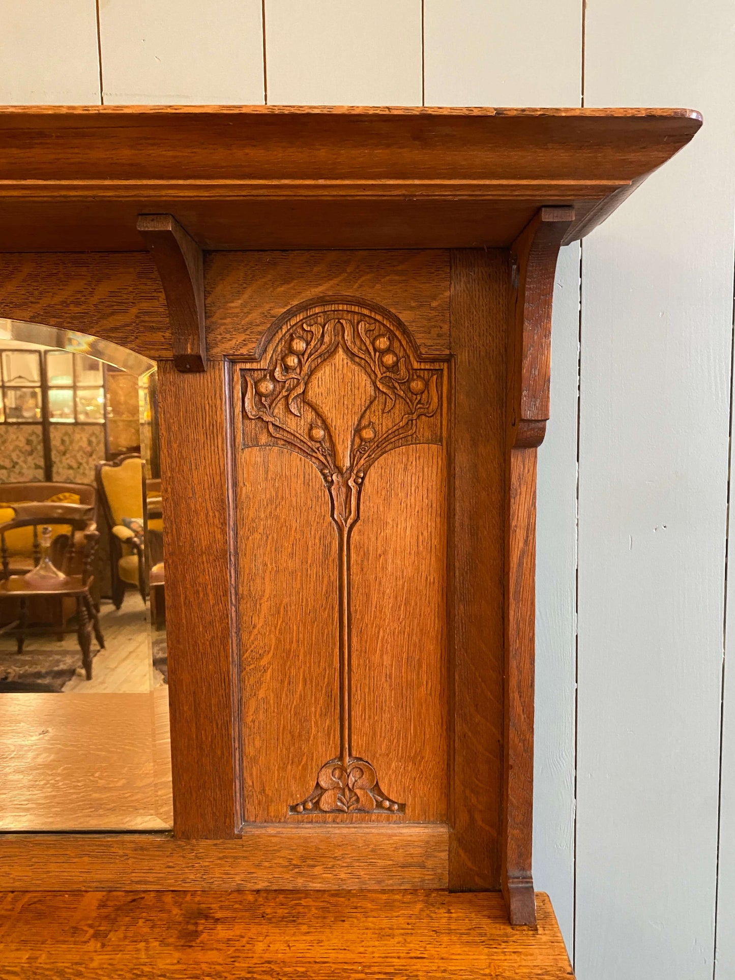 Arts and Crafts Oak Sideboard