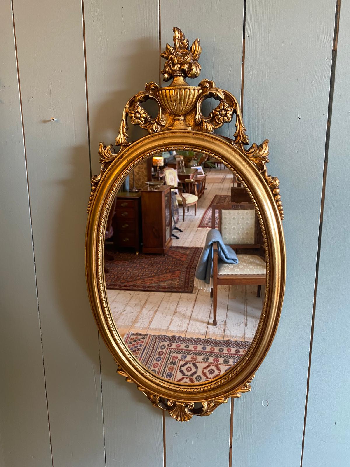 Decorative Gilt Mirror