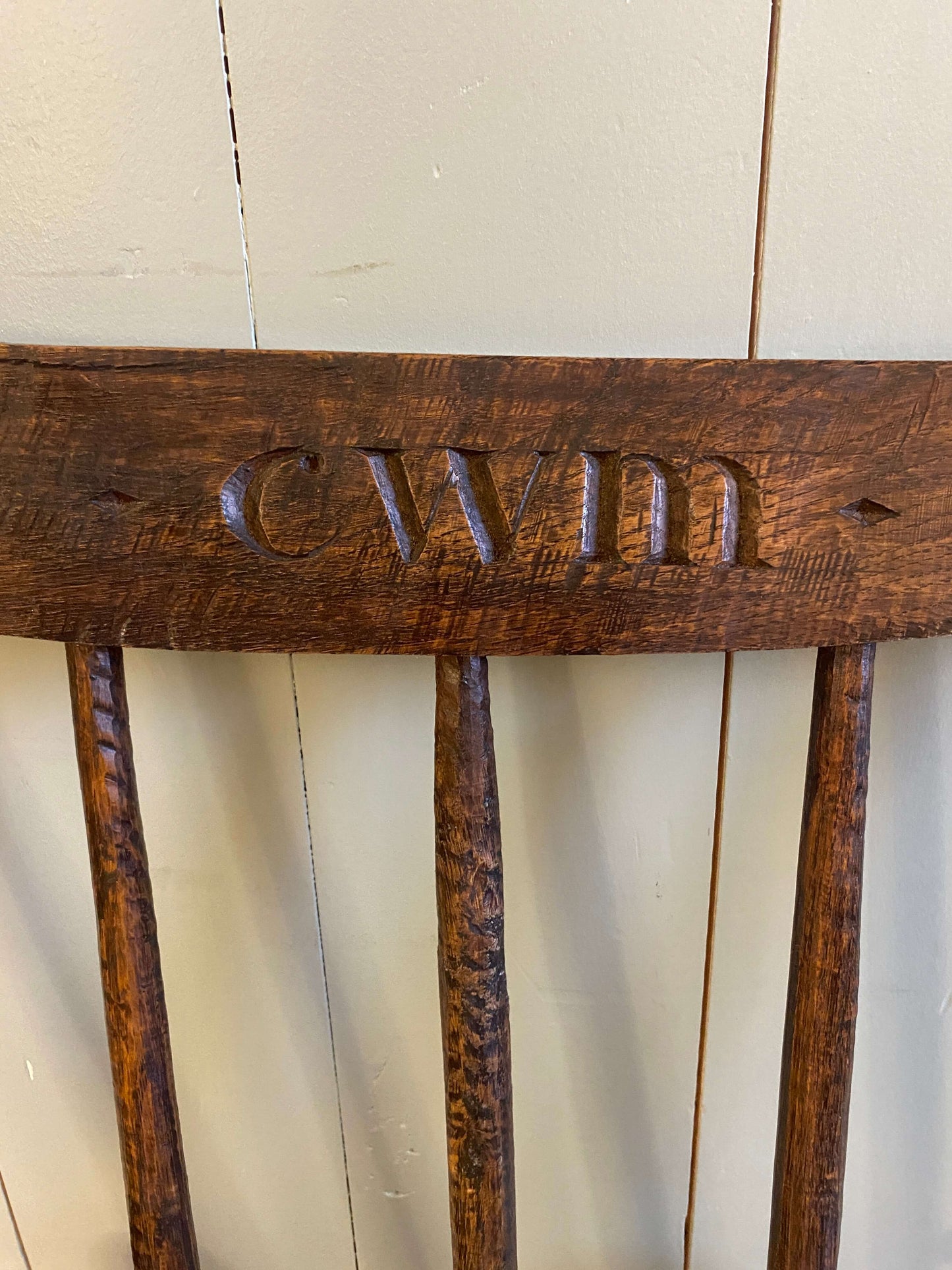 Early 1900s Ash and Elm Welsh Stick Chair