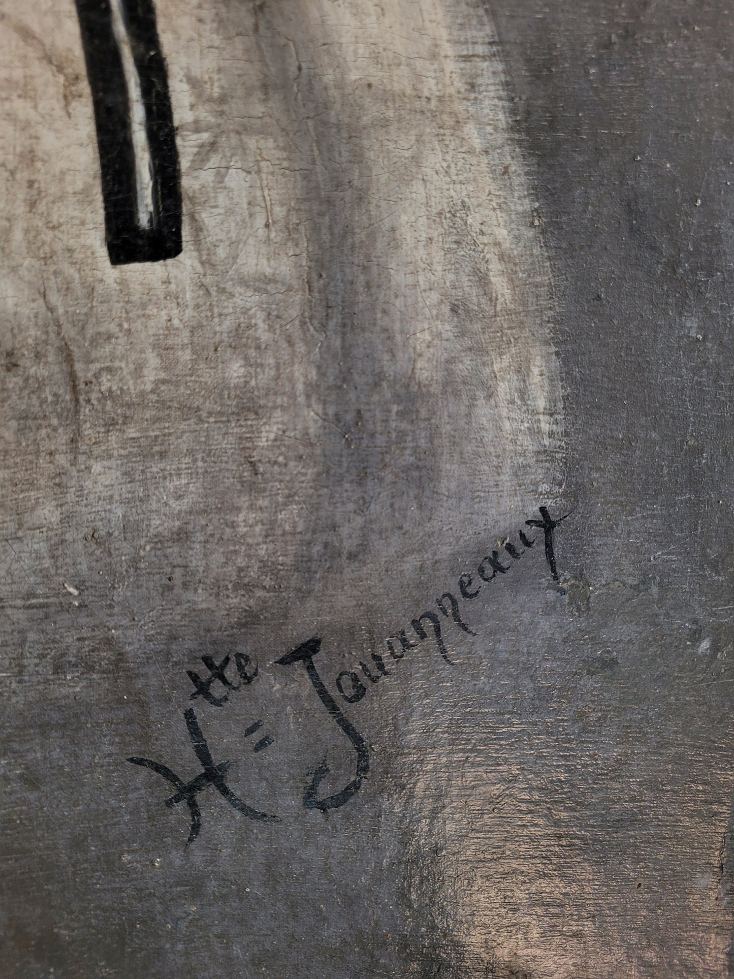 Early 1900's Oil on Canvas Portrait