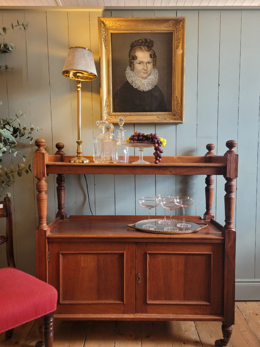 Edwardian Mahogany Dumbwaiter