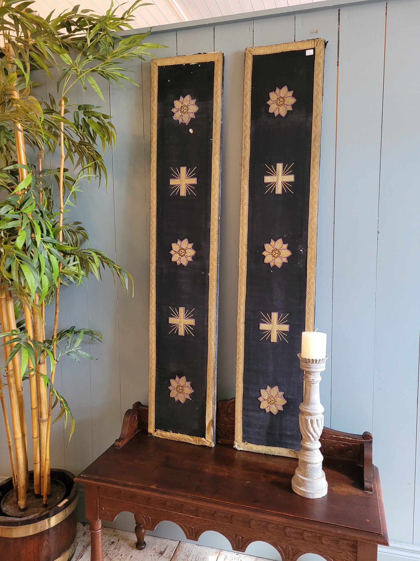 Embroidered Panels from a Church