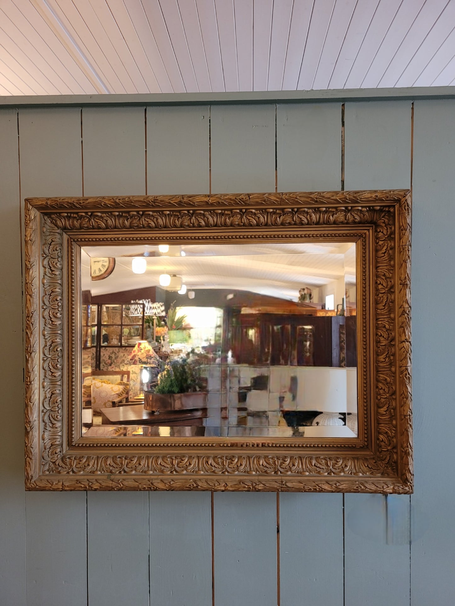 Gilt Mirror c1900's