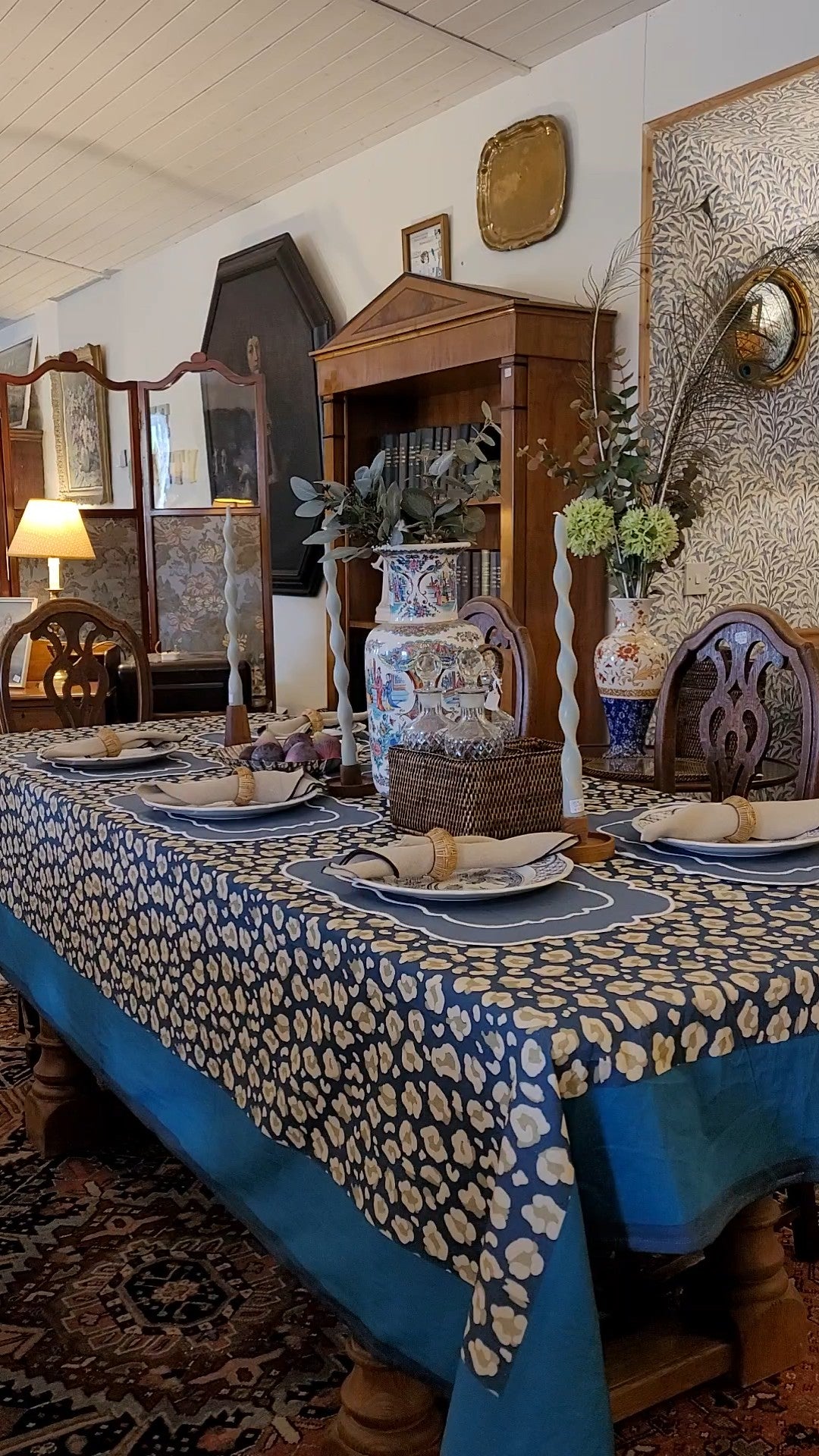 Leopard Print Tablecloth
