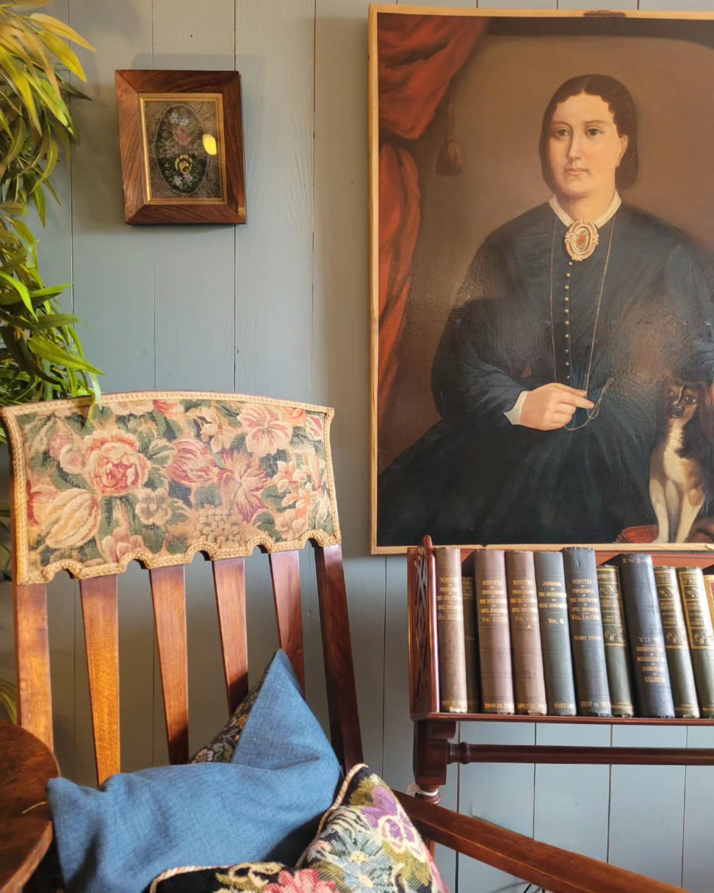 Liberty Style Armchair with Floral Upholstery