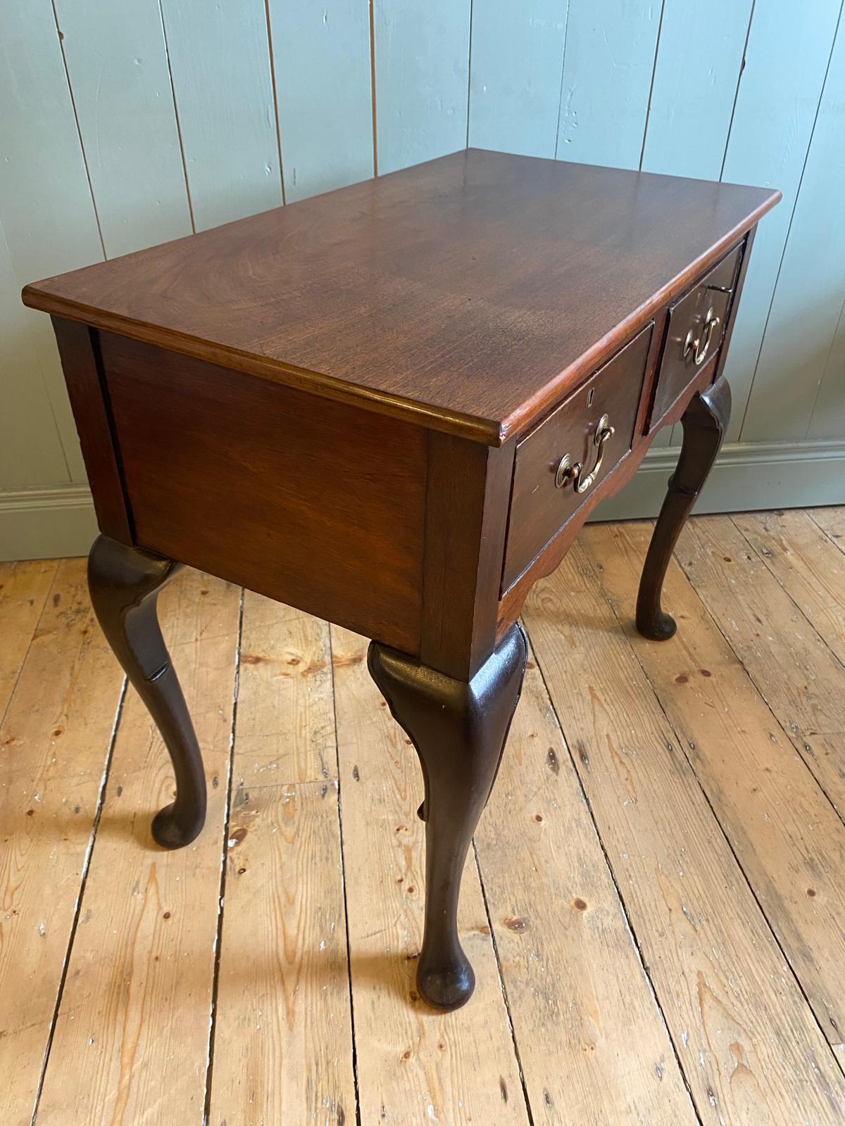 Mahogany Console Table