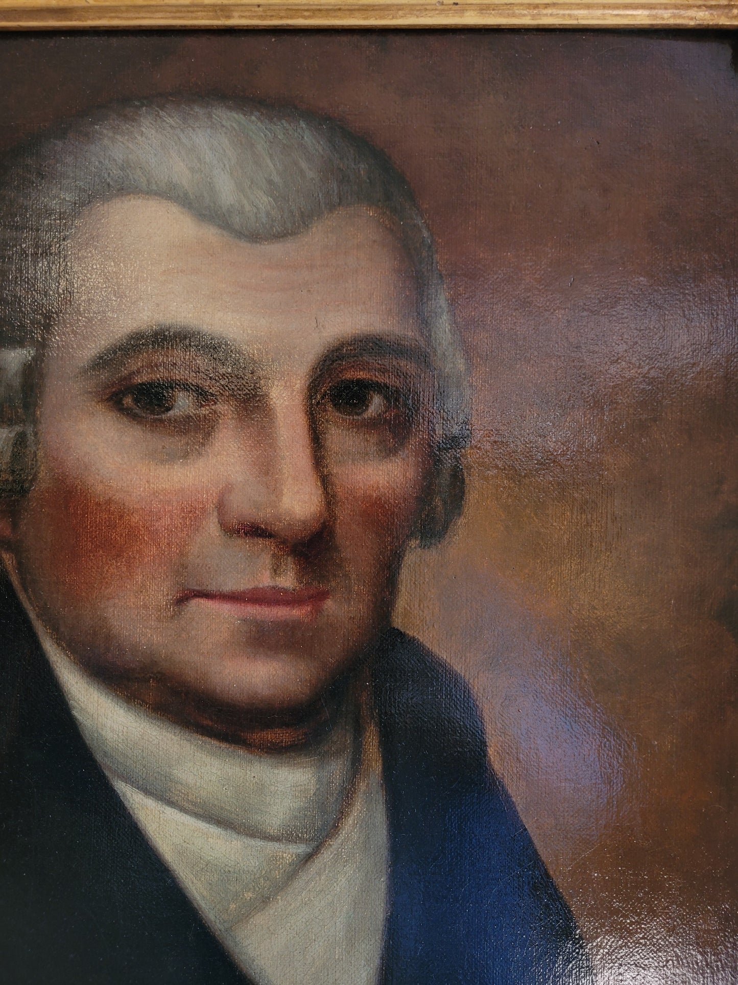 Oil on Canvas Portrait c1790