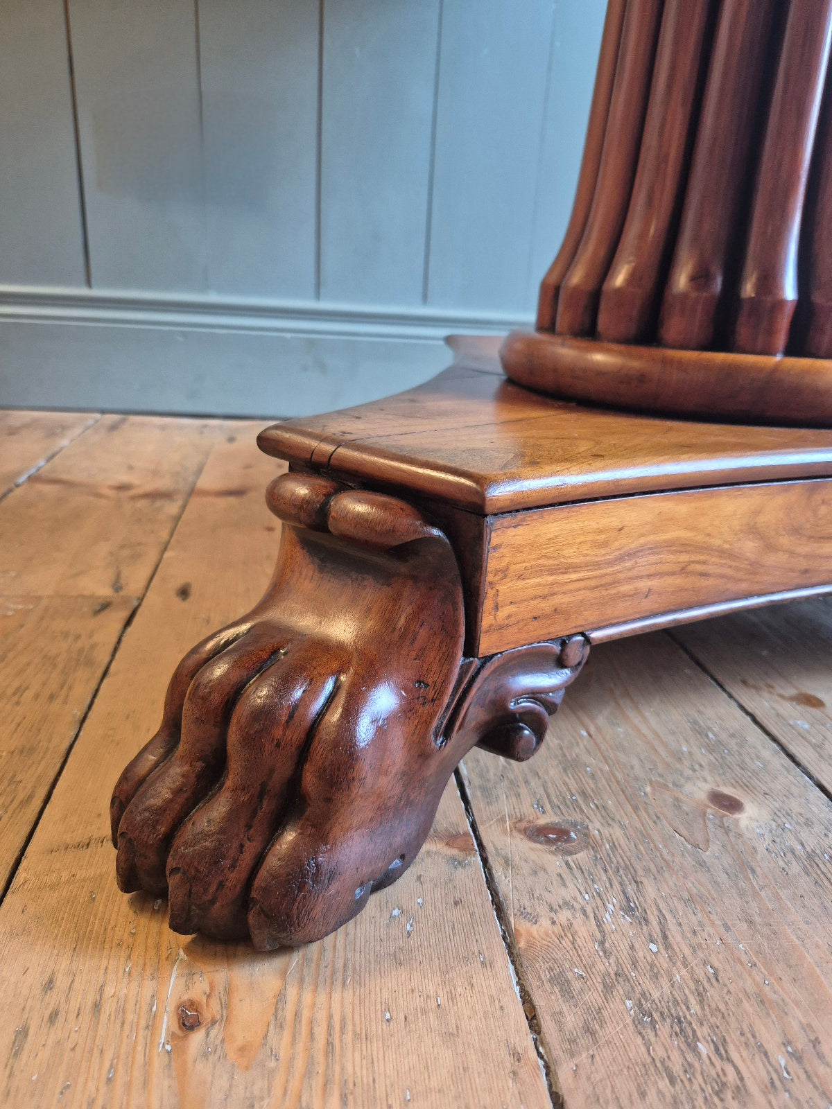 Regency Fruitwood Hall Table