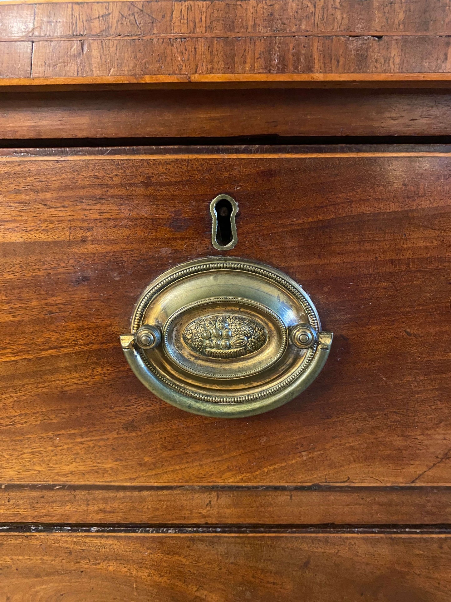 Regency Mahogany Chest Of Drawers