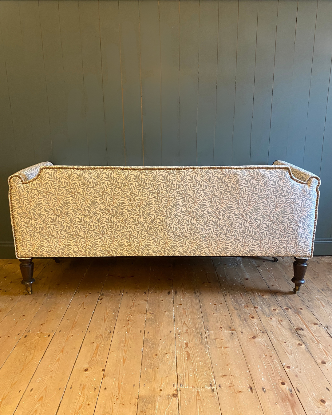 Early 1900's Antique Mahogany Settee