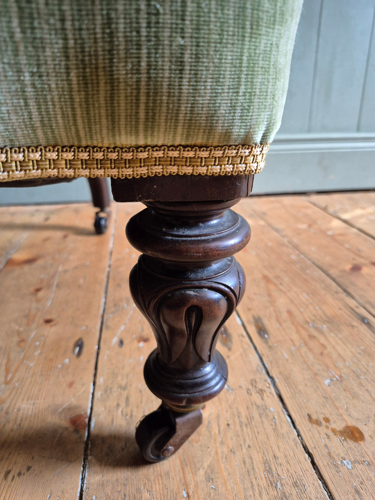 Victorian Button Back Armchair
