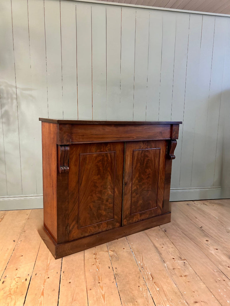 Victorian Flame Mahogany Chiffonier