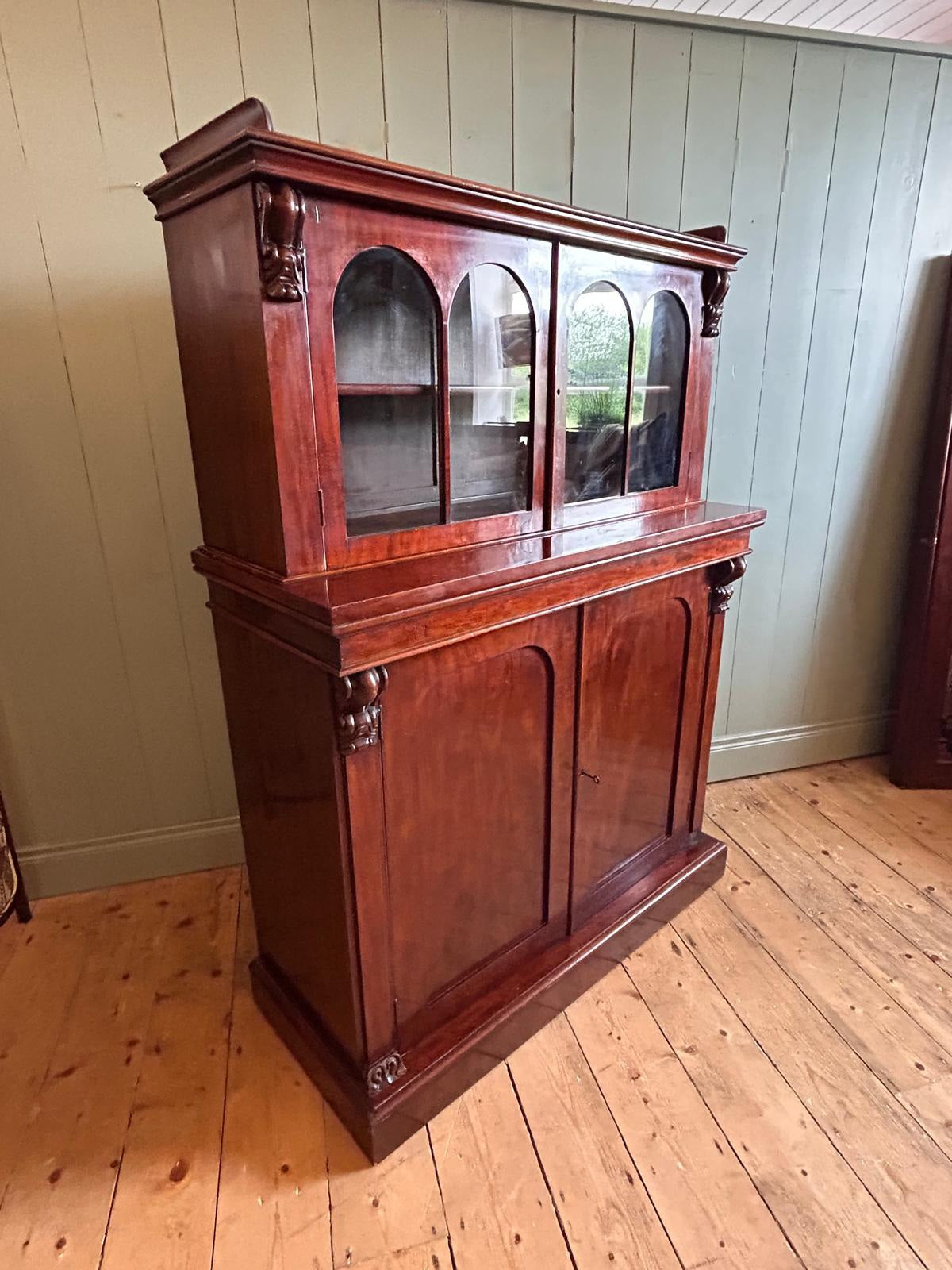 Victorian Mahogany Bookcase