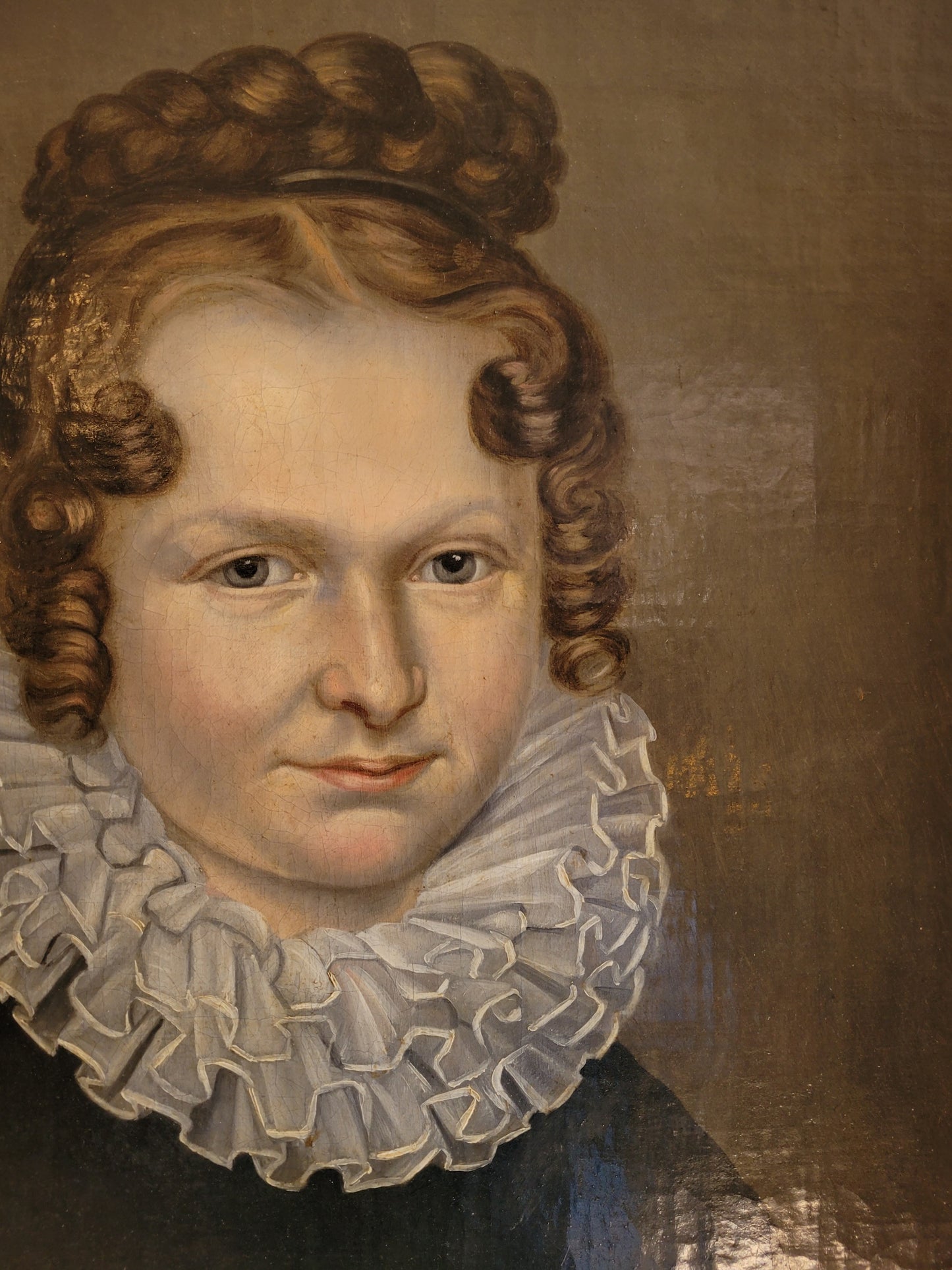 Victorian Oil on Canvas Portrait