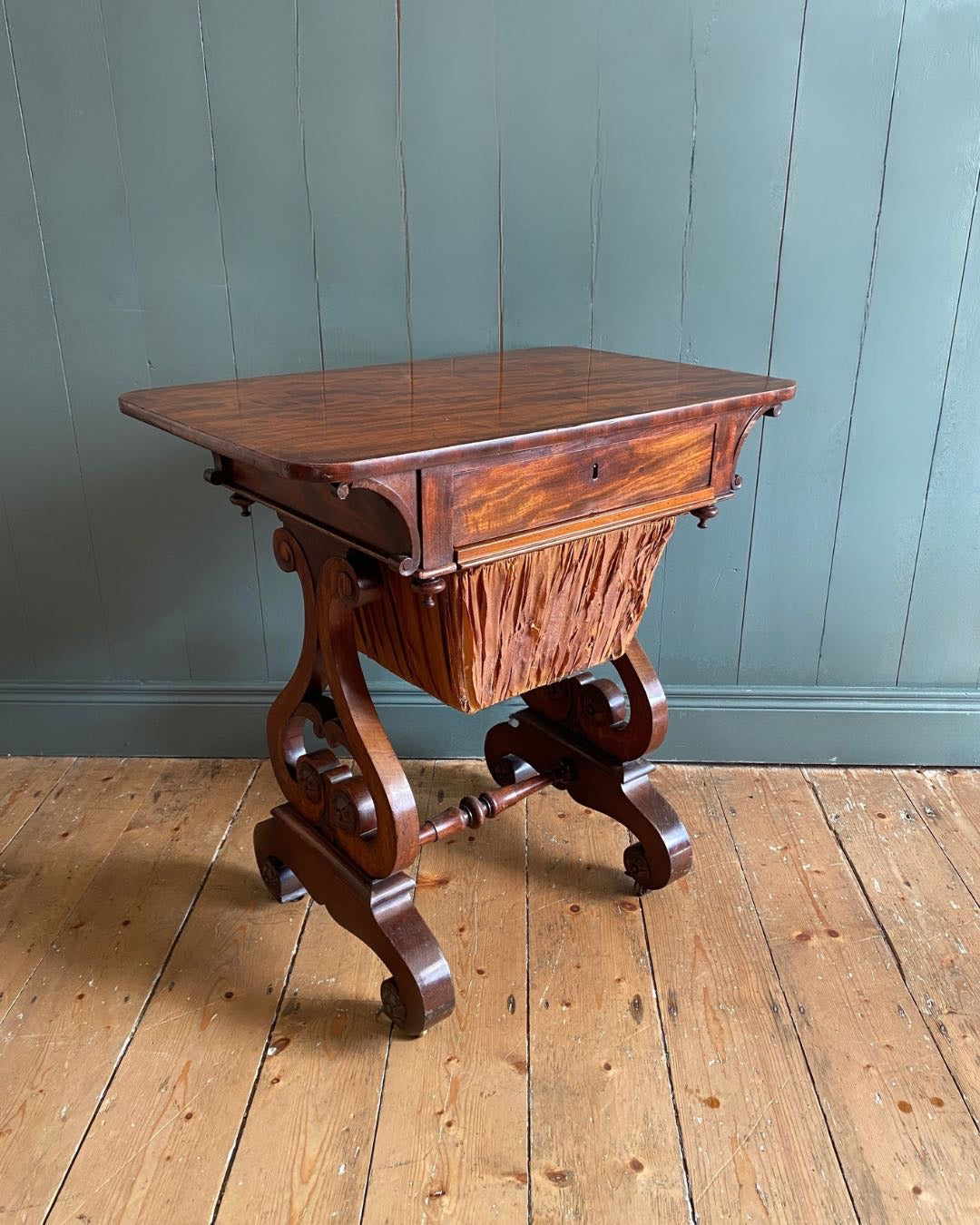 Victorian Rosewood Work Box