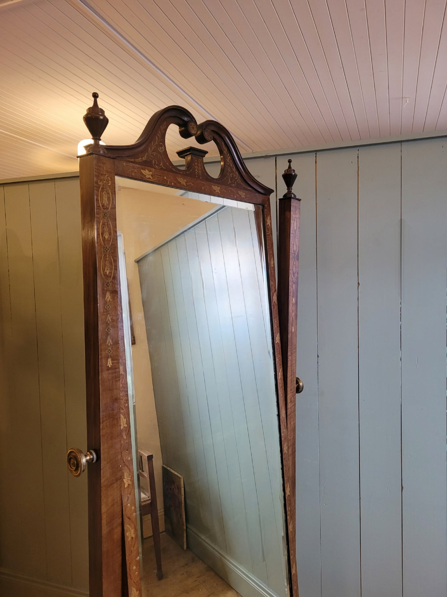 Victorian Cheval Mirror