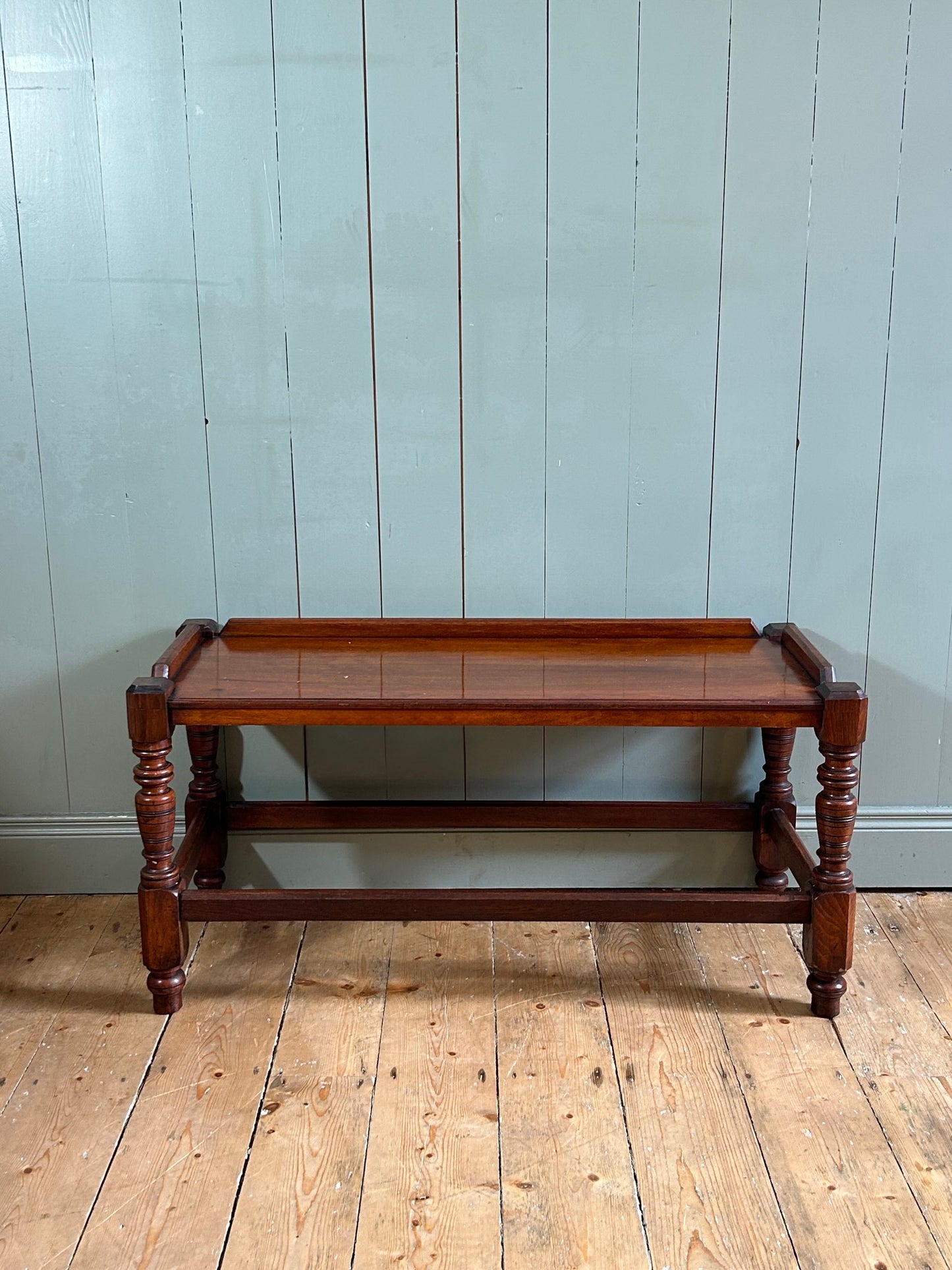 Mahogany Window Seat / Bench