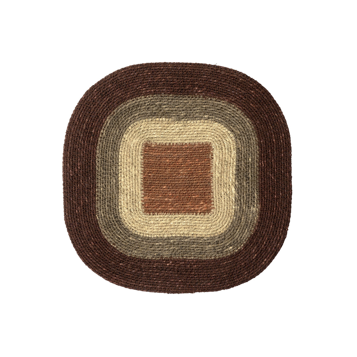 Plum Square Seagrass Placemat