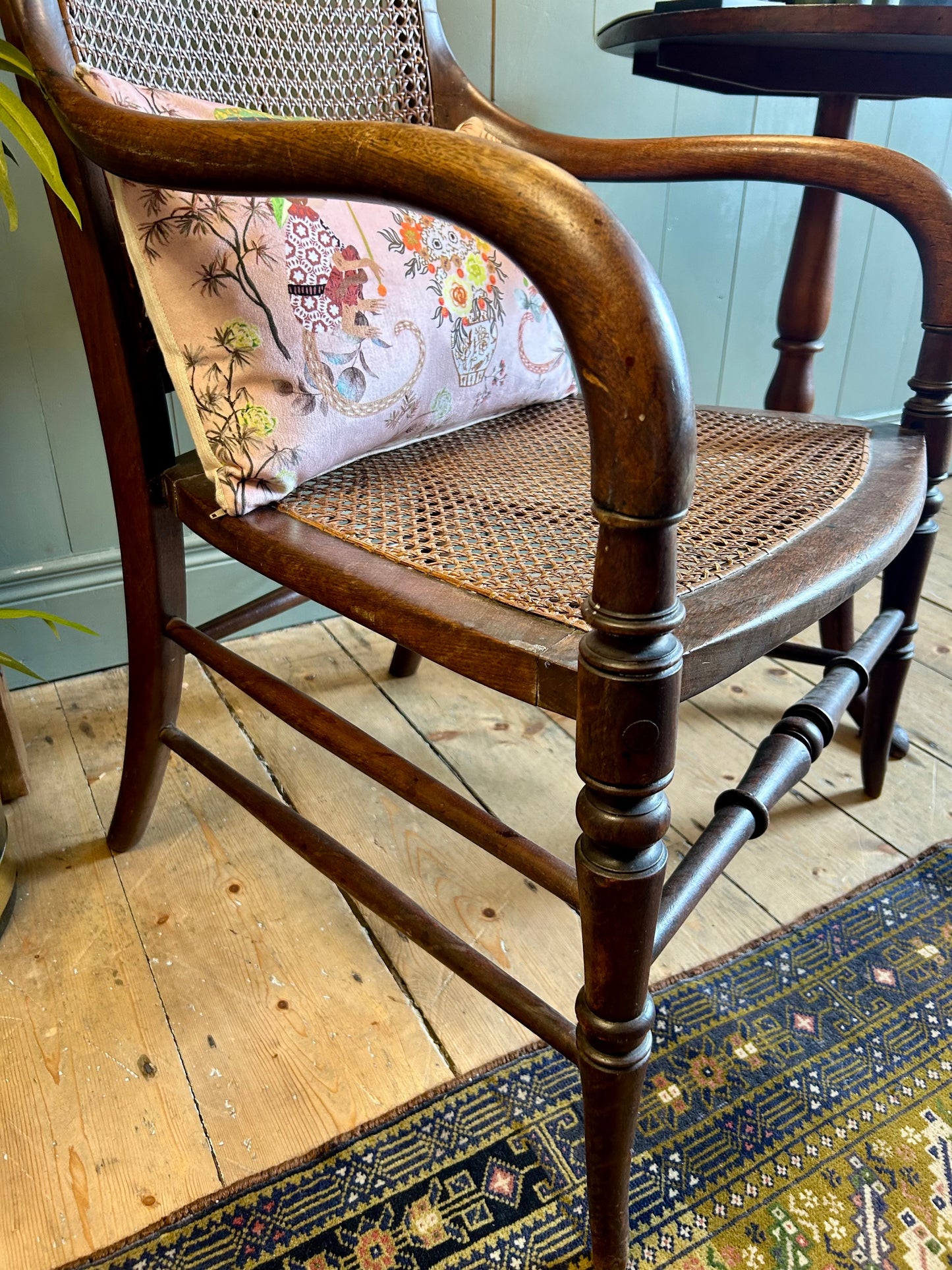 Victorian Bergère Armchair