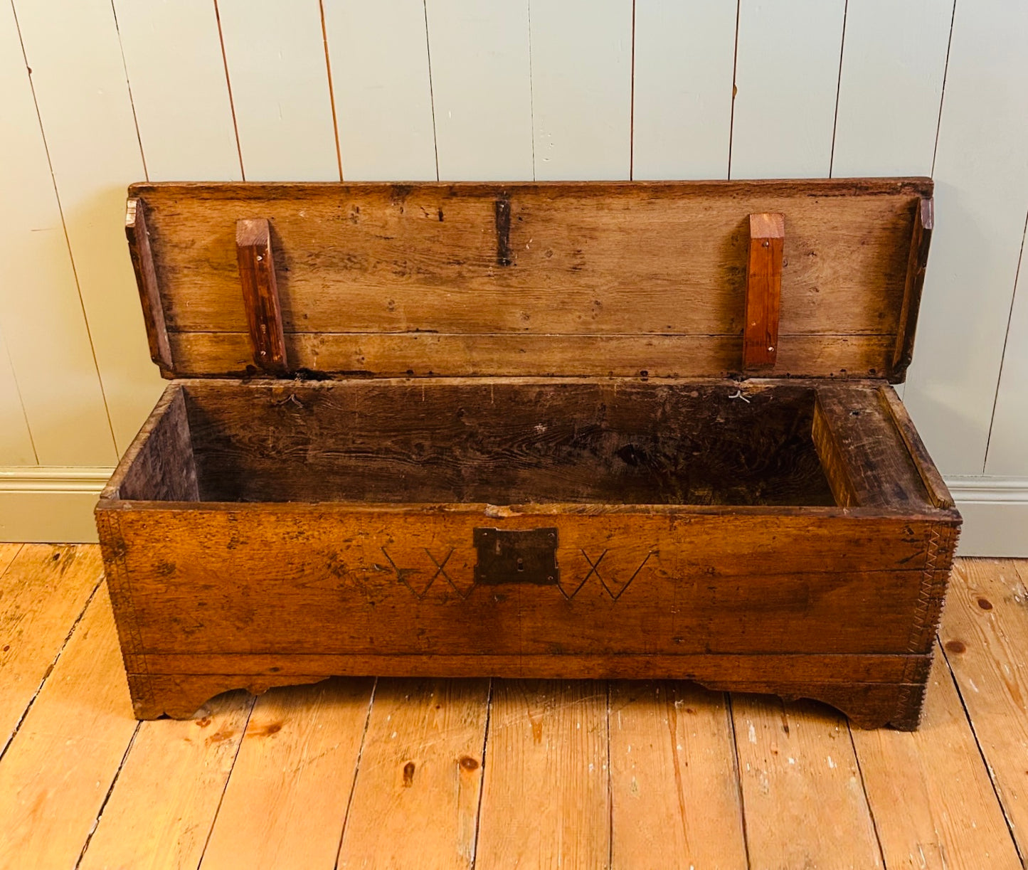 17th Century Long Chest or Box