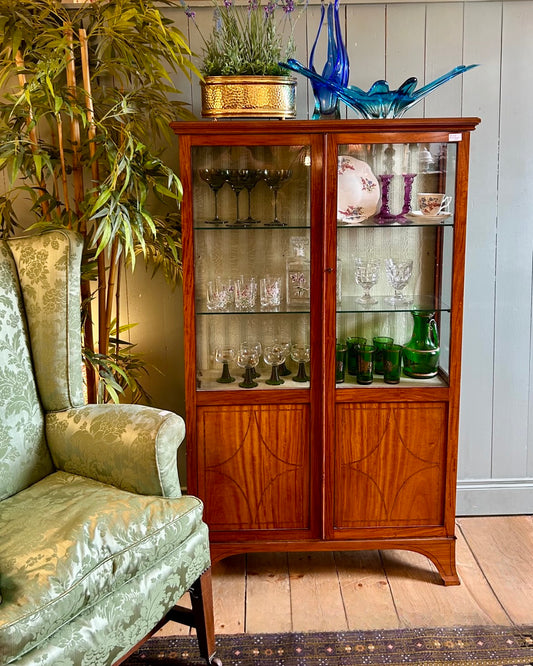 Sheraton Revival Display Cabinet