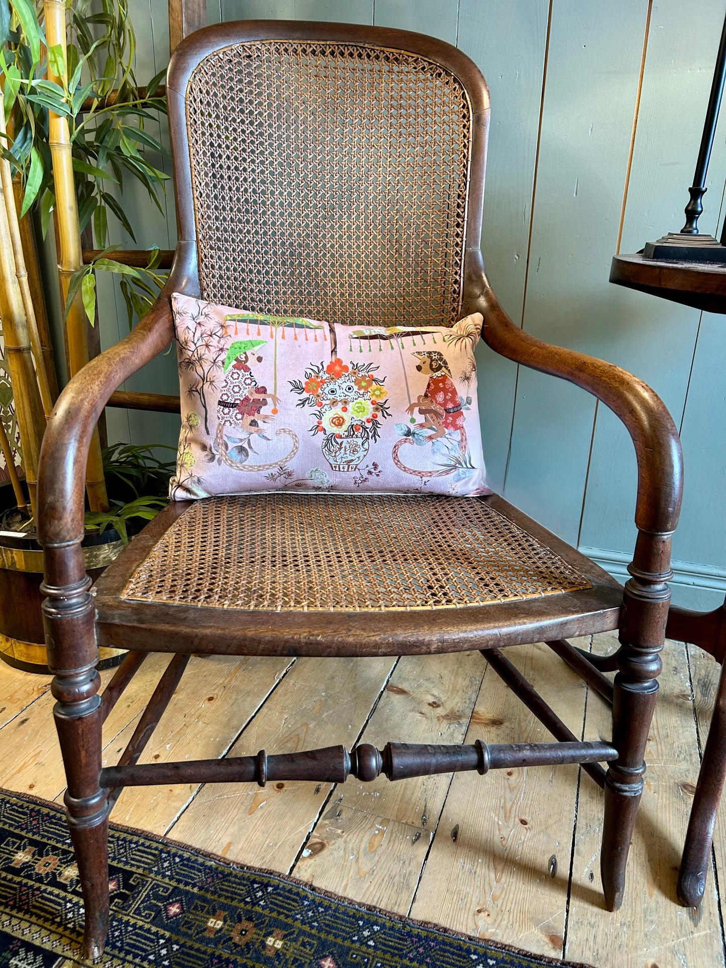 Victorian Bergère Armchair