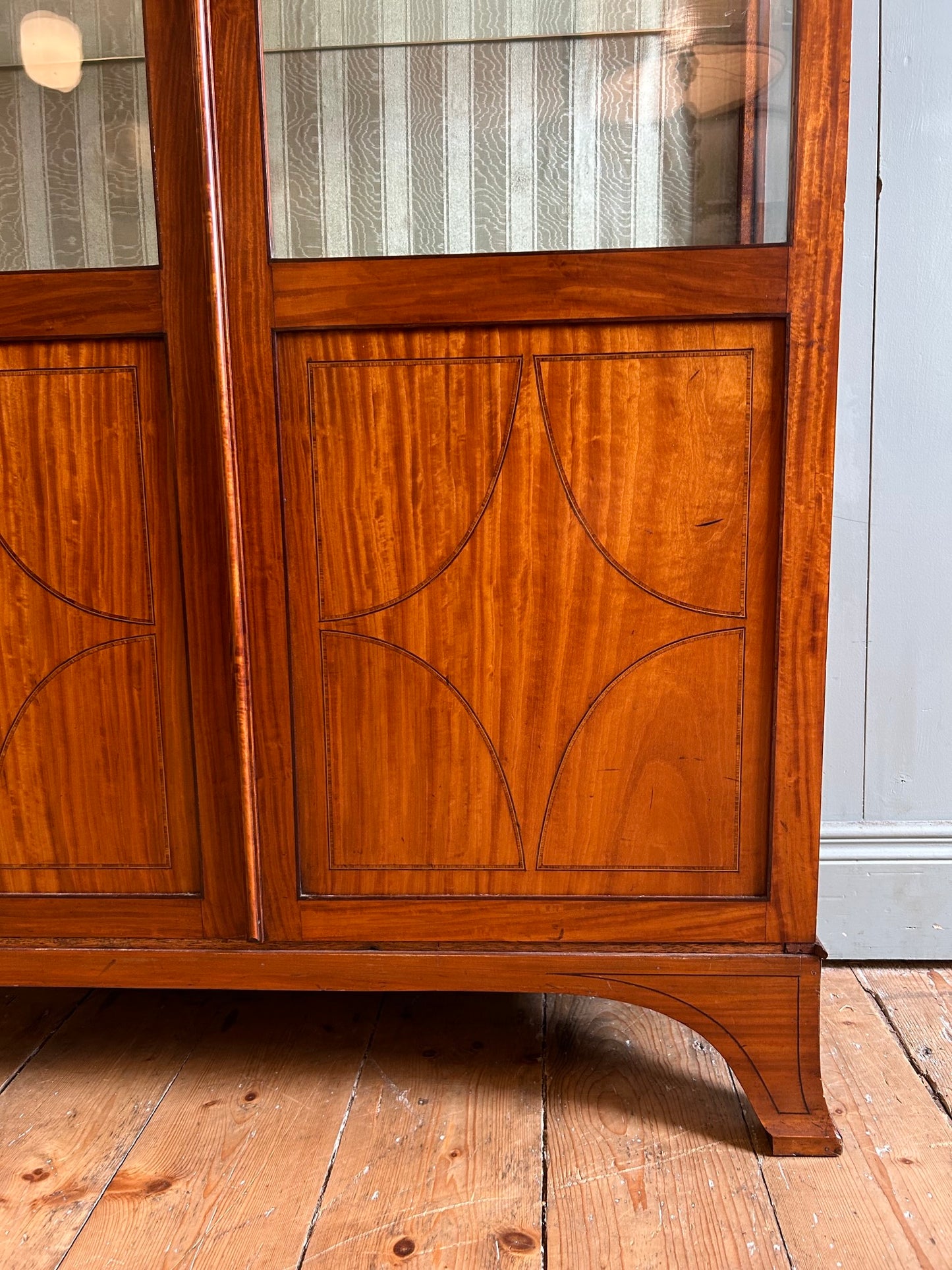 Sheraton Revival Display Cabinet