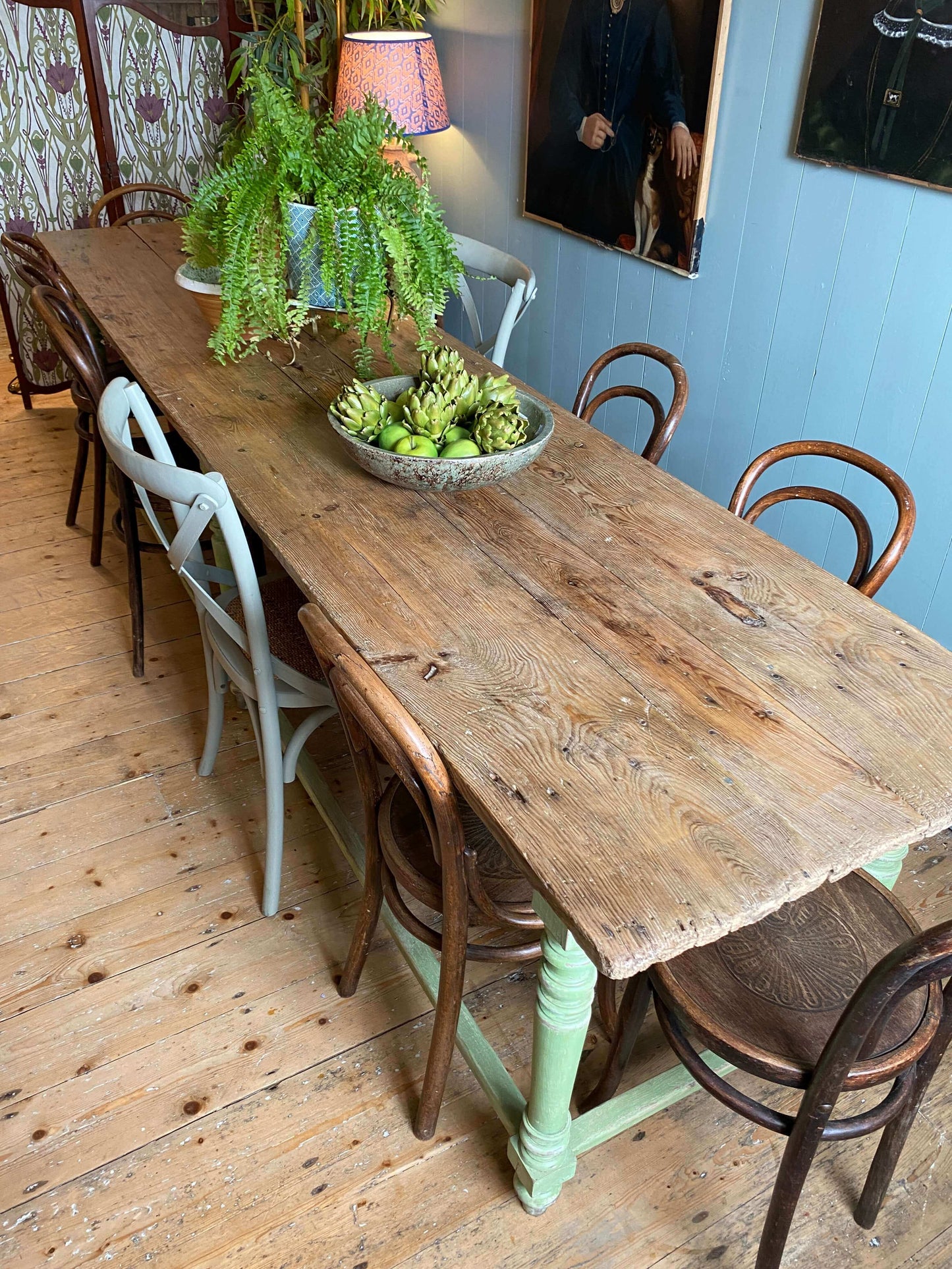 1890s French Drapers Table