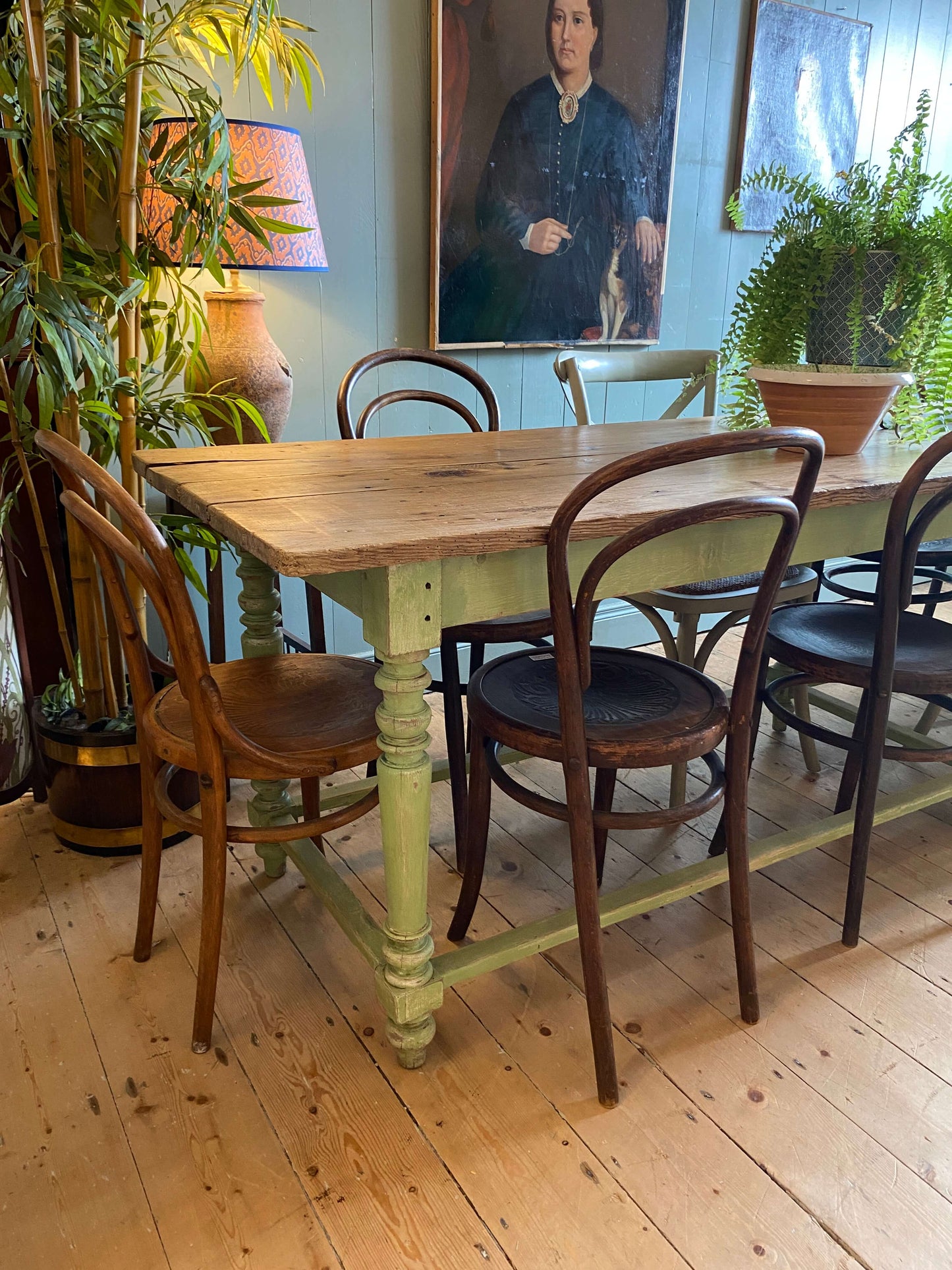 1890s French Drapers Table
