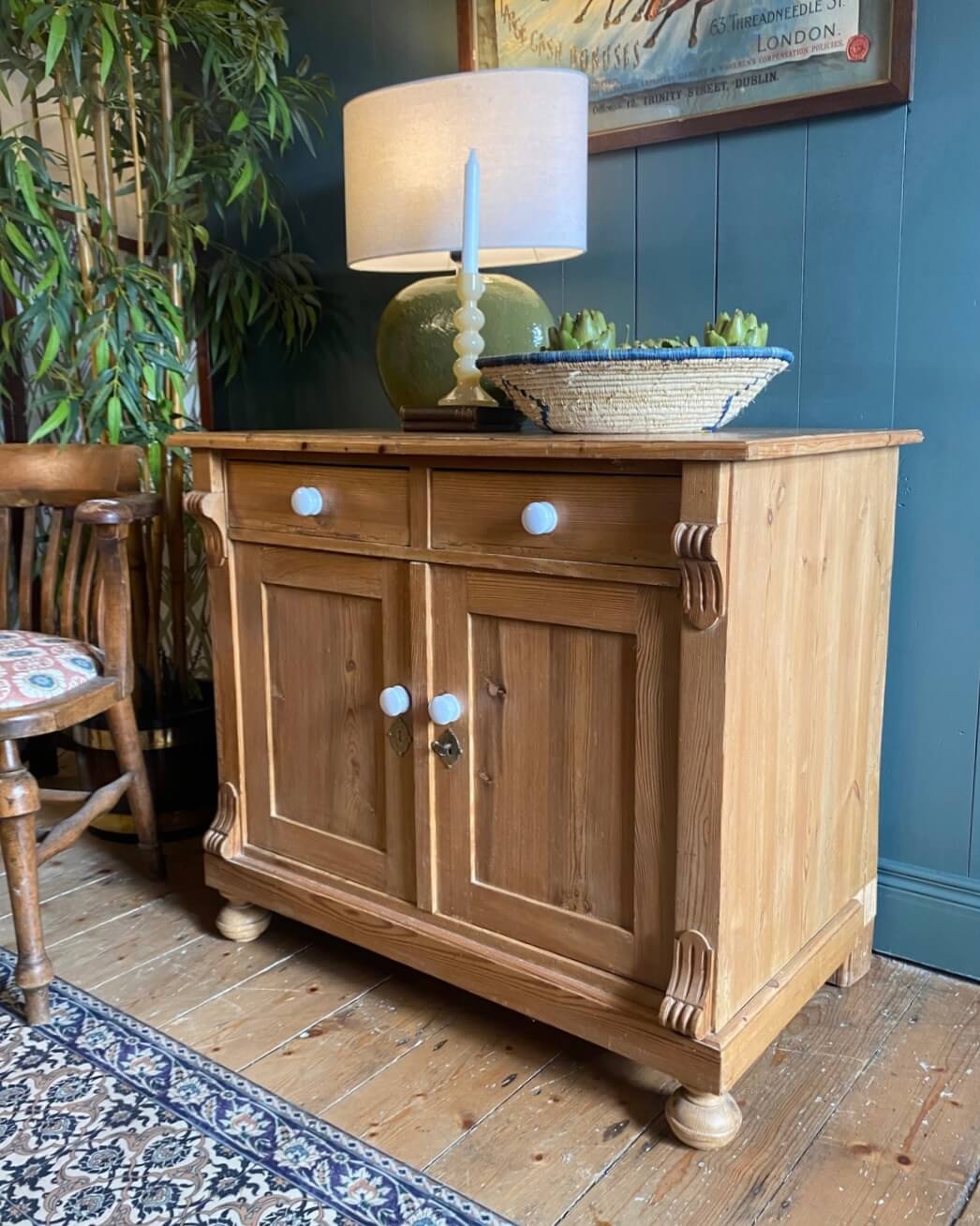Pine Sideboard/Cabinet 1890s