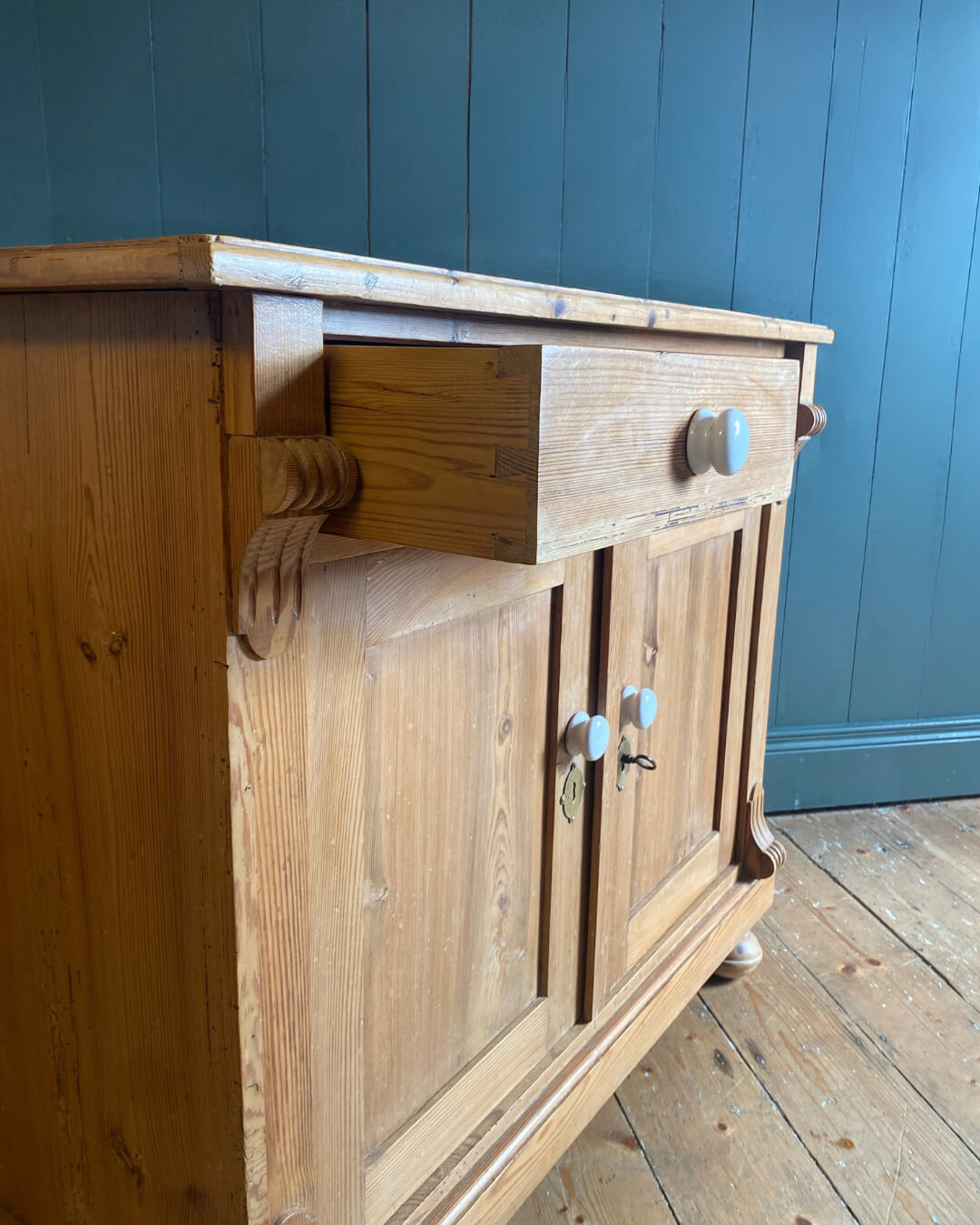 Pine Sideboard/Cabinet 1890s