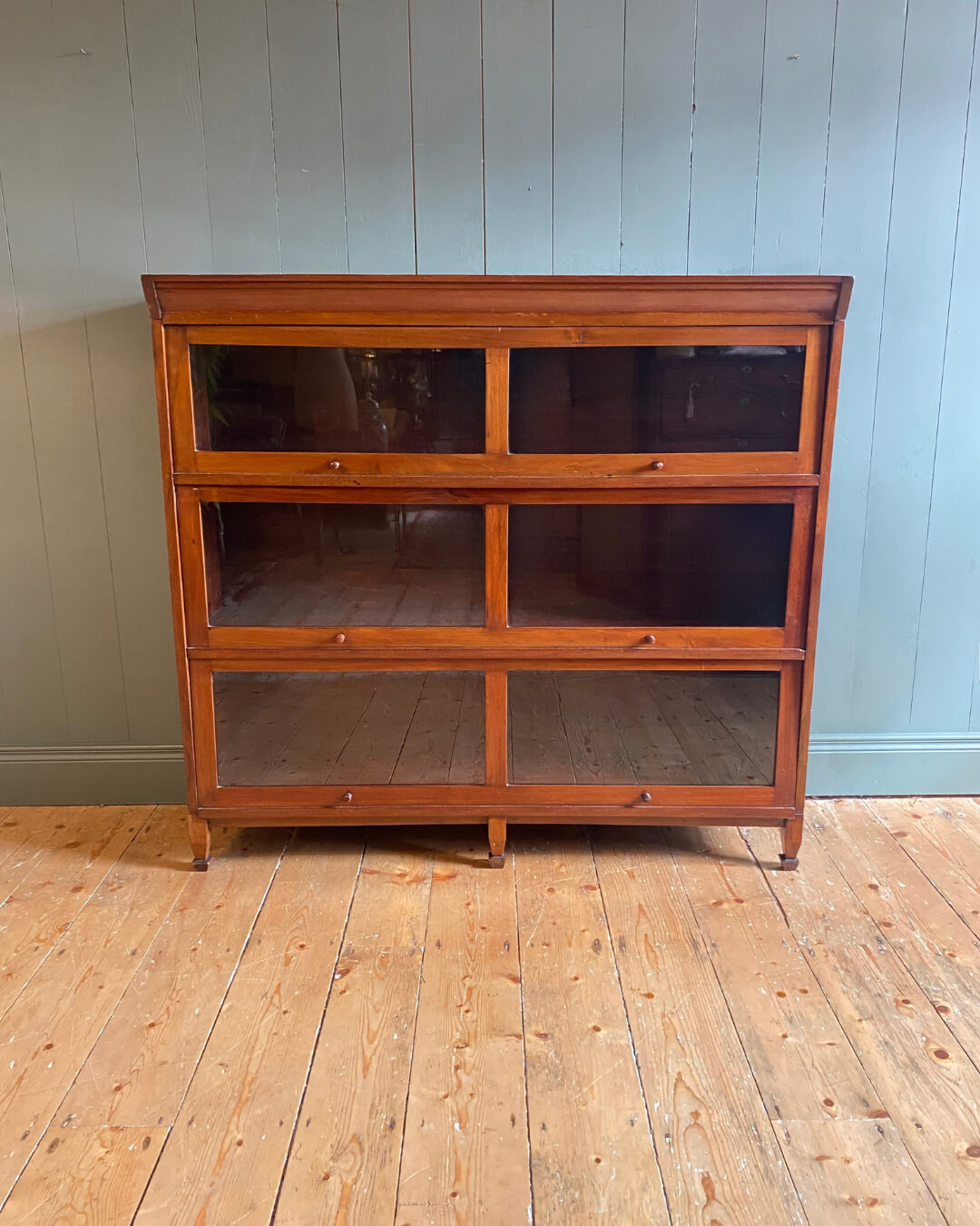 1910s Mahogany Barrister Bookcase