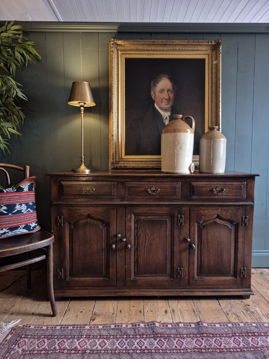 Oak Sideboard Circa 1930s