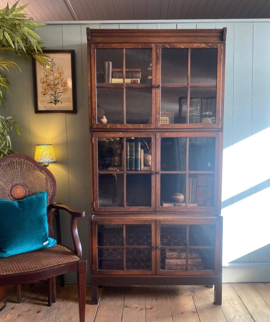1930's Oak Stacking Bookcase
