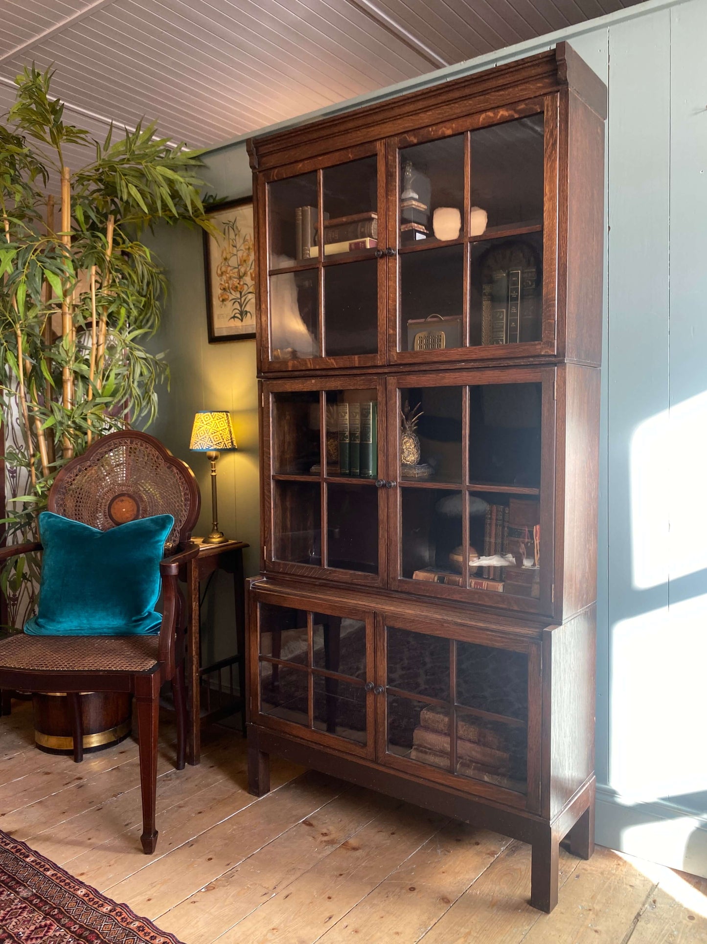 1930's Oak Stacking Bookcase