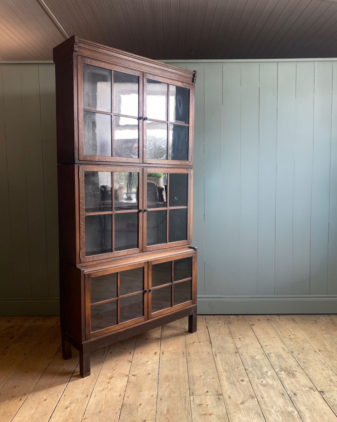 1930's Oak Stacking Bookcase