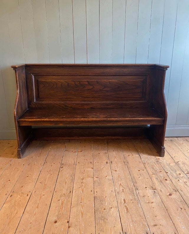 19th Century Oak Settle Bench
