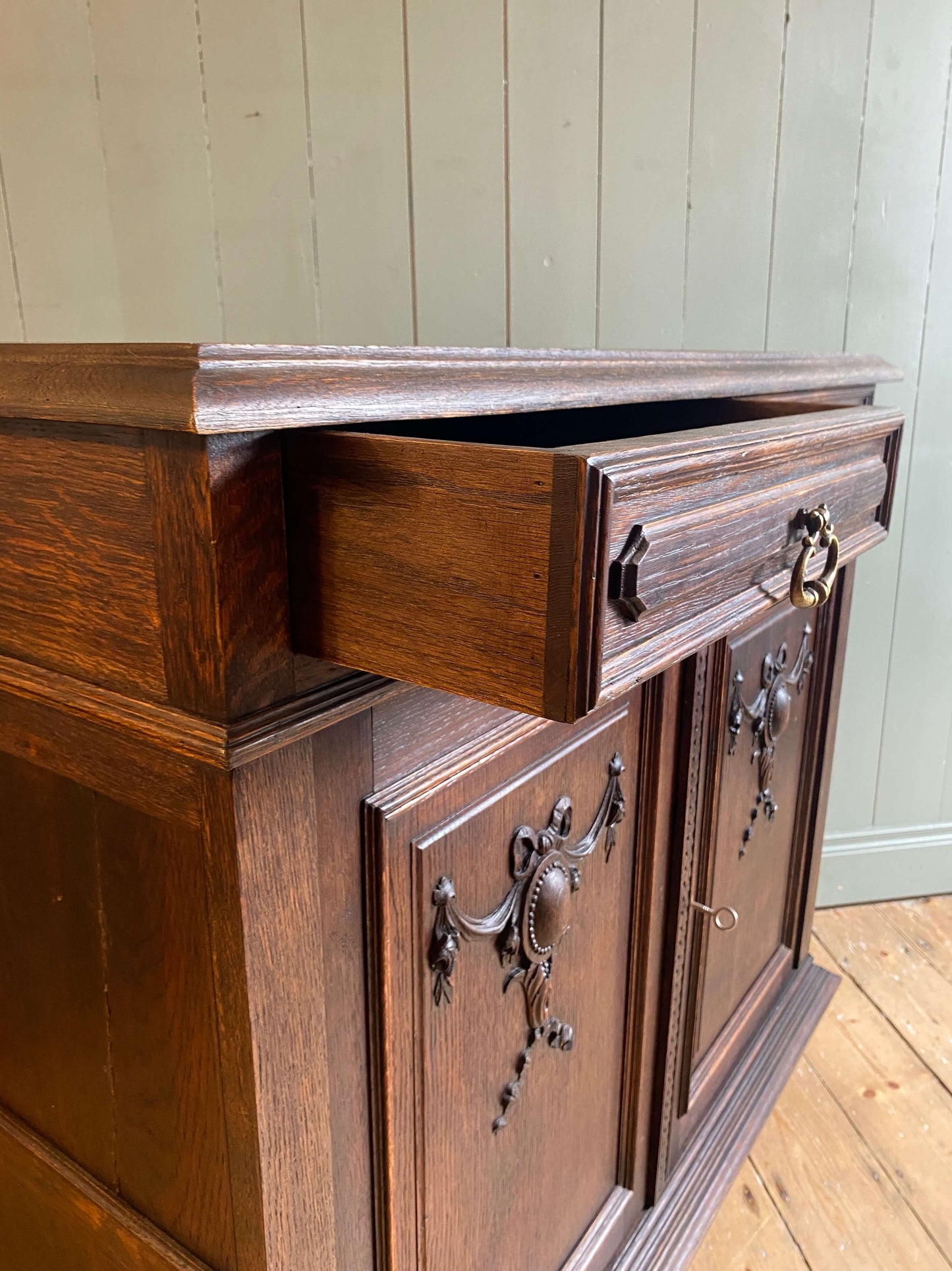 19th Century French Oak Buffet