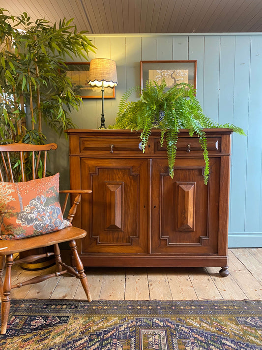 19th Century French Walnut Buffet