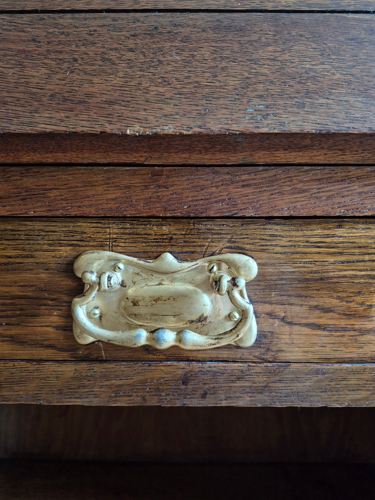 Arts and Crafts Oak Bureau
