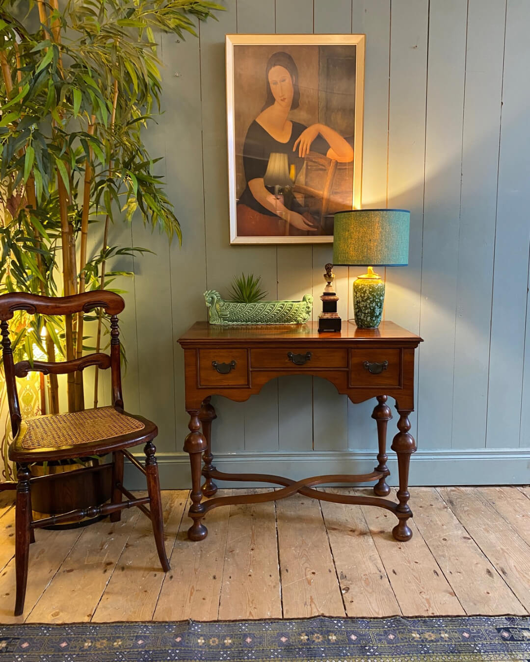 20th Century Walnut Lowboy