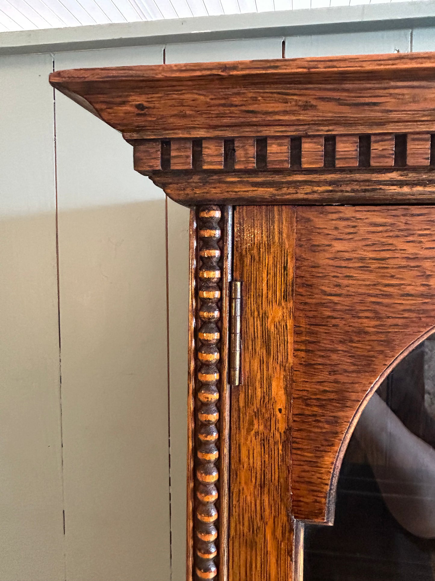 1930s Oak Cabinet / Bookcase