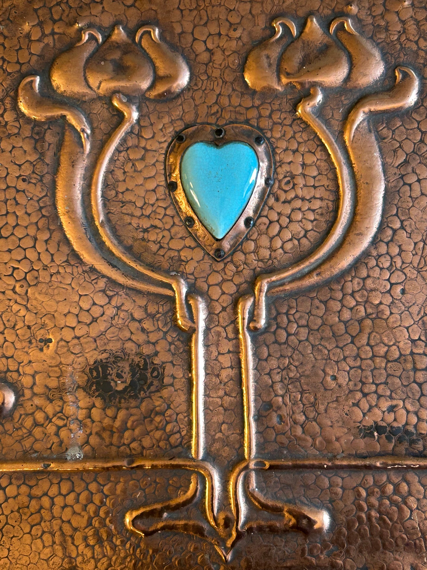 Cornish Arts and Crafts Fireside Box