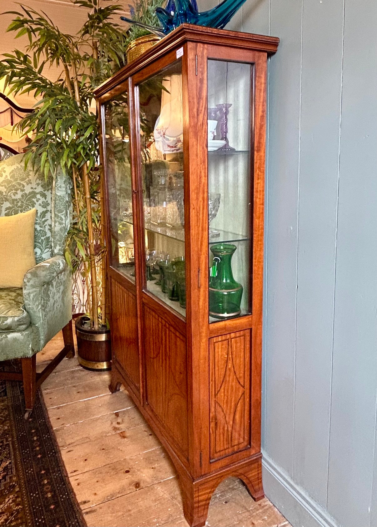 Sheraton Revival Display Cabinet