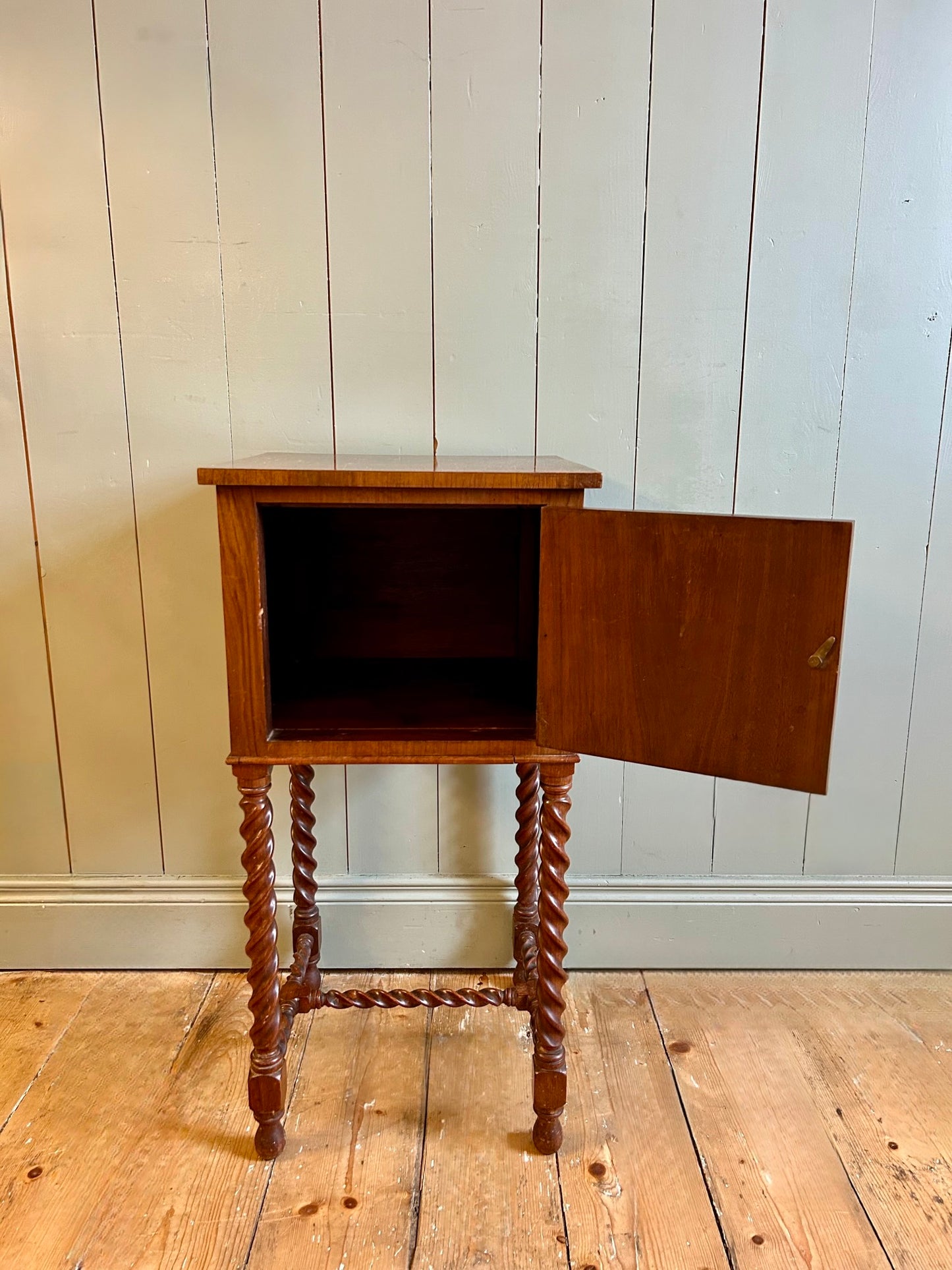 Antique Victorian Bedside Table