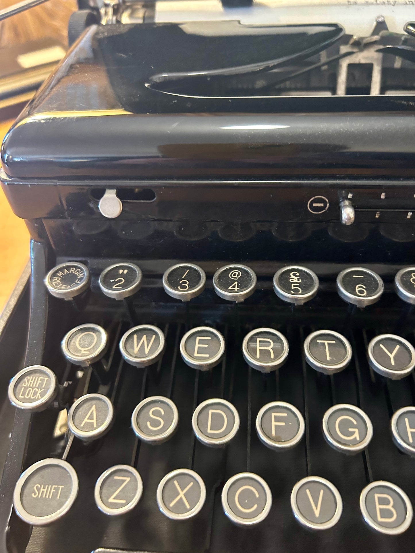 1930s Royal Portable Typewriter