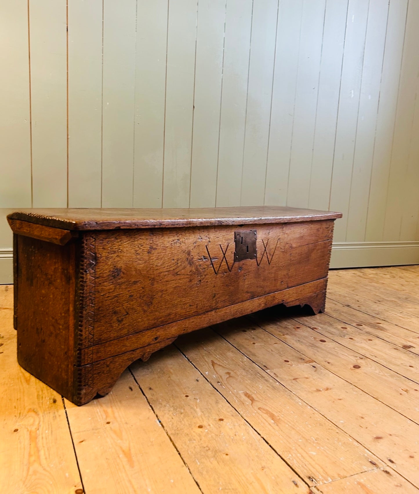 17th Century Long Chest or Box