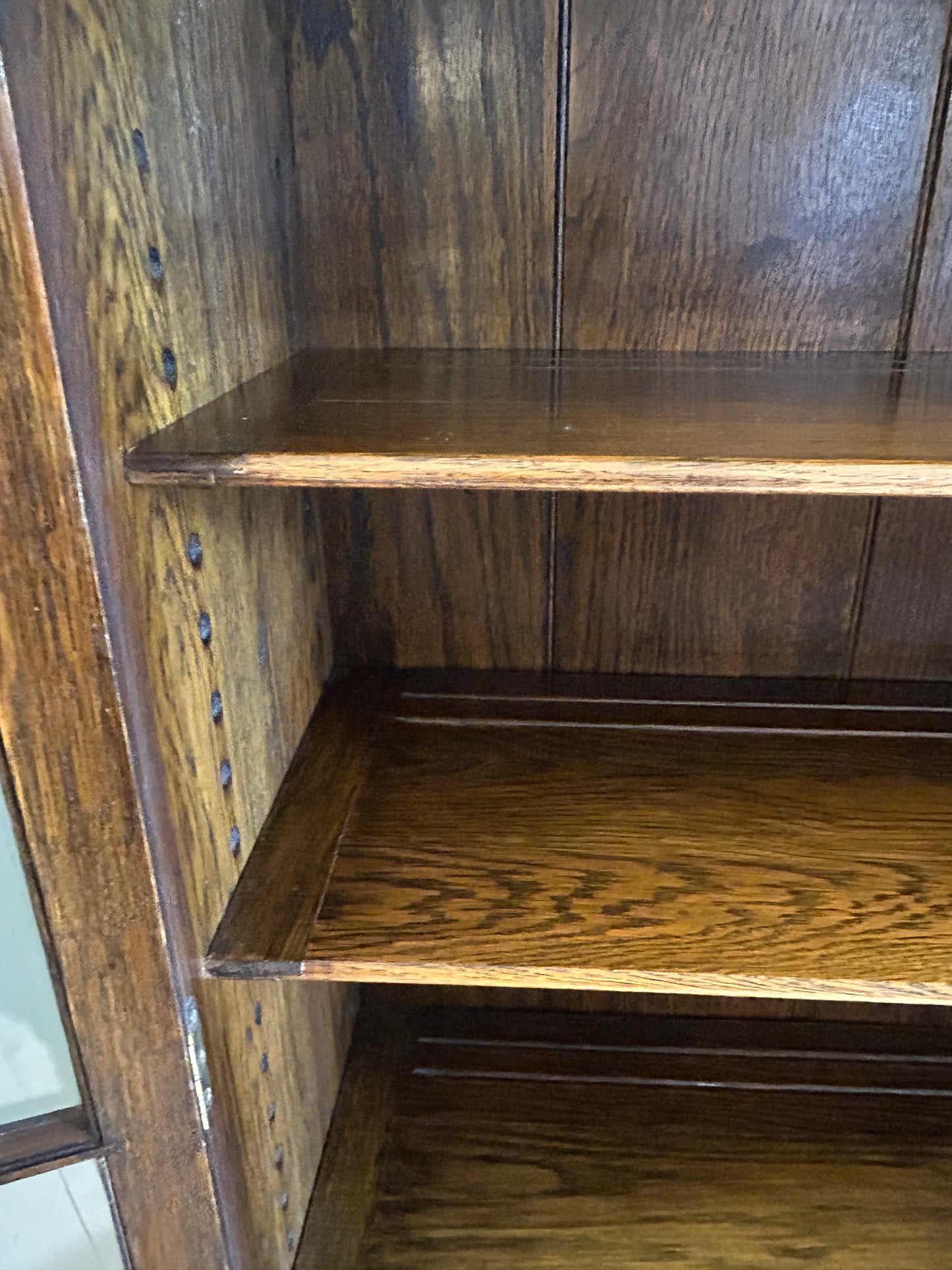 1930s Oak Cabinet / Bookcase